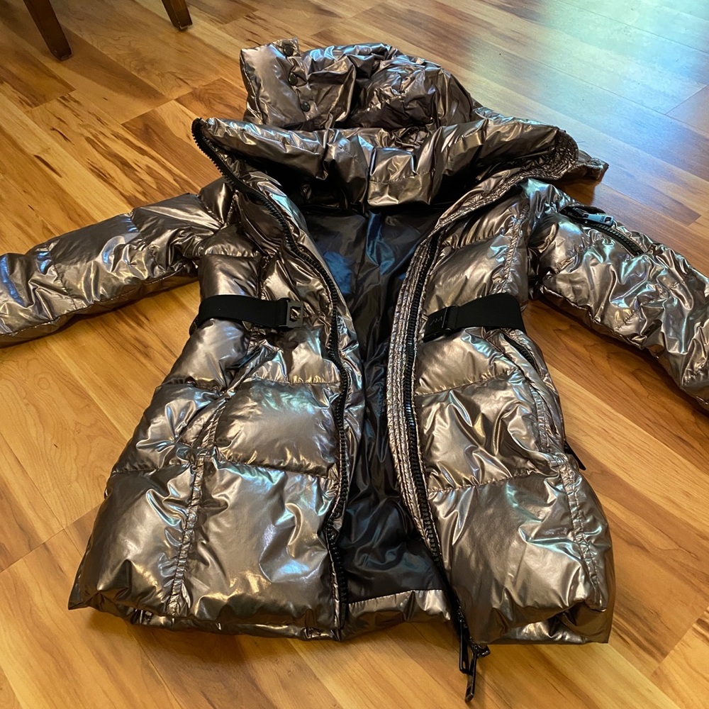 SAM. Soho jacket with hood and belt